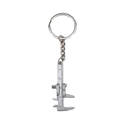 Fashion Creative Vernier Caliper Keychain For Man Woman Jewelry Accessories Christmas Gift Portable Gadget Model Tool Keychain