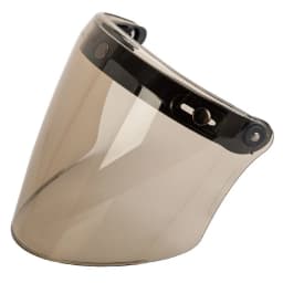 Universal 3-Snap Open Face Helmet Visor 3/4 Helmet Visor for Scratch Resistant UV Protected