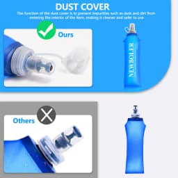 750ML Water Bottle TPU Folding Soft Flask Sport Water Bottle Water Bag Collapsible Water Bottle Running Camping Hiking