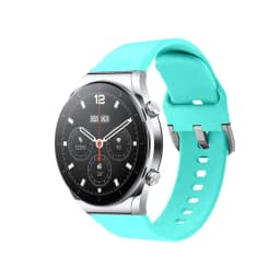 22mm Silicone Watch Strap for Xiaomi Watch S3 S1 Pro/Active/Watch Color 2 Replacement Bracelet for Mi Watch S2/2 Pro Band Correa