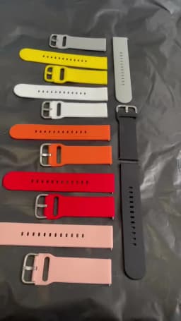 22mm Silicone Watch Strap for Xiaomi Watch S3 S1 Pro/Active/Watch Color 2 Replacement Bracelet for Mi Watch S2/2 Pro Band Correa