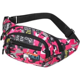 Women Men Breast Package Waterproof Outdoor Sports Bag Canvas Pouch Waist Bag Fanny Pouch Crossbody Male Banana Bag