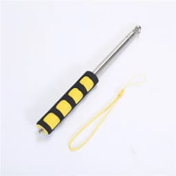1pcs Flexible Handle Flagpole Stainless Steel Telescopic Tour Guide Banner Flagstaff Teaching Stick Teacher Pointer