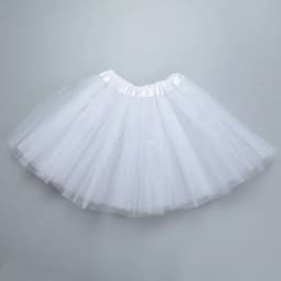 Girl Elastic Ballet Dancewear Tutus Mini Skirt For Birthday Party Dance 3 Layer Tulle Tutu Skirt for Kids Princess 2-8Y Girls
