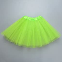 Girl Elastic Ballet Dancewear Tutus Mini Skirt For Birthday Party Dance 3 Layer Tulle Tutu Skirt for Kids Princess 2-8Y Girls
