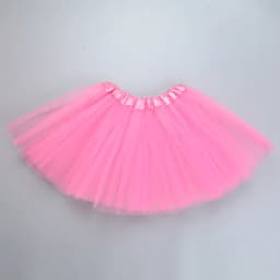 Girl Elastic Ballet Dancewear Tutus Mini Skirt For Birthday Party Dance 3 Layer Tulle Tutu Skirt for Kids Princess 2-8Y Girls