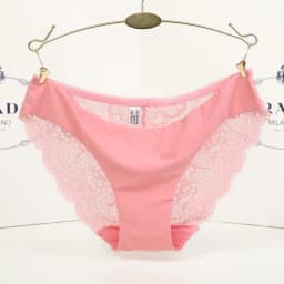 S-2XL!!! Seamless Low-Rise Lace Panties for Women, Breathable Cotton Underwear, Hollow, Splicing, Girls' Sexy Briefs
