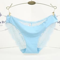 S-2XL!!! Seamless Low-Rise Lace Panties for Women, Breathable Cotton Underwear, Hollow, Splicing, Girls' Sexy Briefs