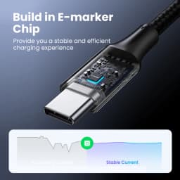 UGREEN USB Cable PD100W USB C to Type C Fast Charger Cable for Xiaomi Samsung MacBook iPad 5A Mobile Phone Cord USB Cable Type C