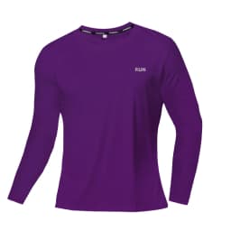 Summer Ice Silk Long Sleeve T-Shirt Men 2026 New Quick Dry Breathable Air Conditioning Outdoor Sun Protection Running Outer Wear