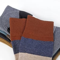 Men's Combed Cotton Socks Fashion Colorful Large Stripe Harajuku Four Seasons Casual Socks Men Size 39-44 5Pair/Lot