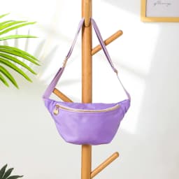 Women Fanny Pack Nylon Belt Bag Fashion Adult Waist Pack Zipper Bum Bag Adjustable Lightweight Multifunction Water-Resistant