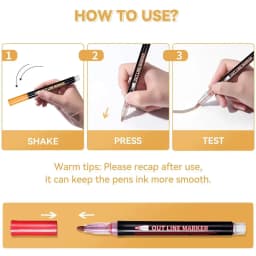 Double Line Contour Pen for Children,Color Dream Metal,Hand Account Fluorescent Pen,greeting Card,Children's Graffiti,Color Suit