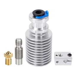 E3D V6 Hotend + Bimetal Heatbreak for V6 Prusa Voron Remote Short Direct Heat Sink Range 1.75MM for Feeding 3D Printer Extruder