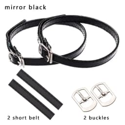 Women 1 Pair Shoelaces Adjustable Shoes Belt PU Leather Ankle Tie Strap Band for Locking High Heels Props Shoes Accessories