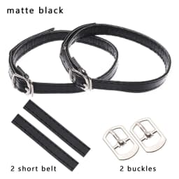 Women 1 Pair Shoelaces Adjustable Shoes Belt PU Leather Ankle Tie Strap Band for Locking High Heels Props Shoes Accessories