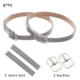 Women 1 Pair Shoelaces Adjustable Shoes Belt PU Leather Ankle Tie Strap Band for Locking High Heels Props Shoes Accessories