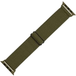 Nylon Strap for Apple Watch Band 7 8 9 45mm 41mm Adjustable Elastic Breathable Bracelet iWatch Ultra 49mm 6 SE 5 44mm 40mm 42mm