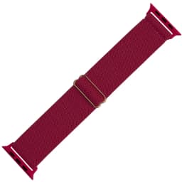 Nylon Strap for Apple Watch Band 7 8 9 45mm 41mm Adjustable Elastic Breathable Bracelet iWatch Ultra 49mm 6 SE 5 44mm 40mm 42mm