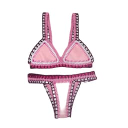Green Crochet Bikini Set Women Bathing Suit Beachwear Swimwear Feminino Bikinis Maillot De Bain Femme Badeanzug Damen Swimsuit