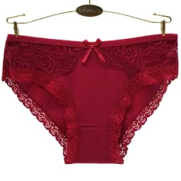 Women Underwear Cotton Sexy Lace Ladies Knickers Panties Low Waist Everyday Briefs 5 pcs/lot