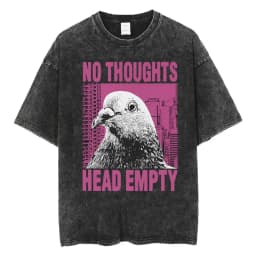 The Horrors Are Never Ending Yet I Remain Silly T-shirt Funny Japanese Style Frog Retro Washed T Shirt Men's Oversized Tees Tops