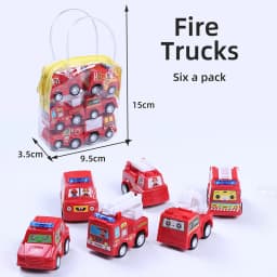 Pull Back Cars Children Mini Inertia Toys Simulation Model Plastic Cartoon Parent Child Developmental Toy Student Prizes TMZ