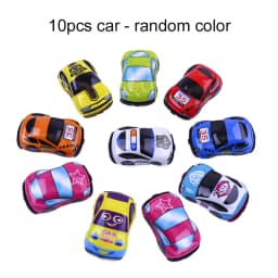 Pull Back Cars Children Mini Inertia Toys Simulation Model Plastic Cartoon Parent Child Developmental Toy Student Prizes TMZ