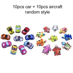 Pull Back Cars Children Mini Inertia Toys Simulation Model Plastic Cartoon Parent Child Developmental Toy Student Prizes TMZ