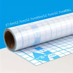 Clear Contact Paper Roll for Books, 17.5 in x 5 ft Clear Self Adhesive Book Cover Paper Protector