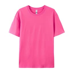 Loose Cotton Solid Tshirts Men Woman Short Sleeve Fashion Brand Trend Couple Clothing Tees Customized Candy Color Summer Tops