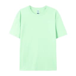 Loose Cotton Solid Tshirts Men Woman Short Sleeve Fashion Brand Trend Couple Clothing Tees Customized Candy Color Summer Tops