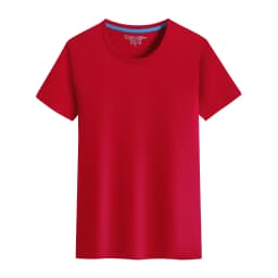 2026 Brand New 100% Cotton Mens T-shirt Pure Color Men T Shirts Round Collar Short-Sleeve Man T-shirt Top Tees For Male Clothes