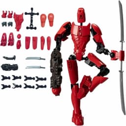 Upgraded T13 Action Figure 3D Printed Titan 13 Action Figure Multi-Articular Robot Dummy Action Figures for Game Lovers
