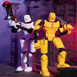 Upgraded T13 Action Figure 3D Printed Titan 13 Action Figure Multi-Articular Robot Dummy Action Figures for Game Lovers