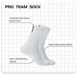 YKYWBIKE Sports Racing Cycling Socks Professional Brand Sport Socks Breathable Road Bicycle Socks Men and Women Outdoor 9 Color