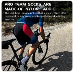 YKYWBIKE Sports Racing Cycling Socks Professional Brand Sport Socks Breathable Road Bicycle Socks Men and Women Outdoor 9 Color