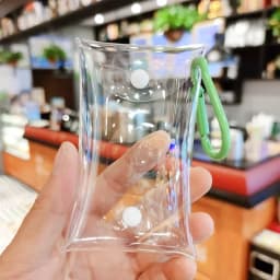 Small Transparent Coin Purse PVC Clear Mini Female Purses Women Kids Girls Key Lipstick Earphone Coin Storage Bags Wallet Pouch