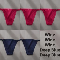 4/5PCS/Set Sexy Underwear Cotton Panties Women Lingerie Female Underpant Hoop Design Waistband Brief Intimate Bikini Panty Woman