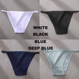 4/5PCS/Set Sexy Underwear Cotton Panties Women Lingerie Female Underpant Hoop Design Waistband Brief Intimate Bikini Panty Woman