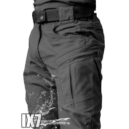 2024 City Tactical Pants Men Cargo Trousers Multi-pocket Waterproof Pant Casual Outdoor Training Overalls Clothing Hiking