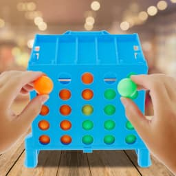ZK30 4 Shots Connect Board Game Kids Children Family Match Game Christmas Xmas Training Educational Toy Finger Shooting Game