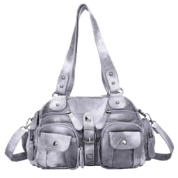 Vintage Women Handbags Satchel Top-handle Handbag PU Shoulder Bag Dumpling Pack Give Gifts Shoulder Bags Phone Money Pack