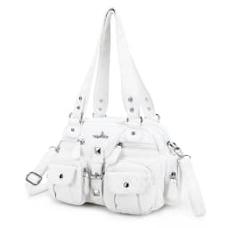 Vintage Women Handbags Satchel Top-handle Handbag PU Shoulder Bag Dumpling Pack Give Gifts Shoulder Bags Phone Money Pack