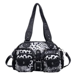 Vintage Women Handbags Satchel Top-handle Handbag PU Shoulder Bag Dumpling Pack Give Gifts Shoulder Bags Phone Money Pack