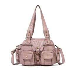 Vintage Women Handbags Satchel Top-handle Handbag PU Shoulder Bag Dumpling Pack Give Gifts Shoulder Bags Phone Money Pack
