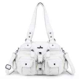 Vintage Women Handbags Satchel Top-handle Handbag PU Shoulder Bag Dumpling Pack Give Gifts Shoulder Bags Phone Money Pack