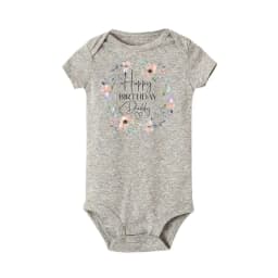 Happy Birthday Daddy I Love You Toddler Boys Girls Infant Clothes Newborn Baby Bodysuit Short Sleeve Summer Romper Birthday Gift