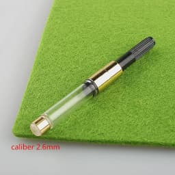 5pc FOUNTAIN PEN refill INK CONVERTER PUMP CARTRIDGES gold