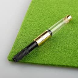5pc FOUNTAIN PEN refill INK CONVERTER PUMP CARTRIDGES gold